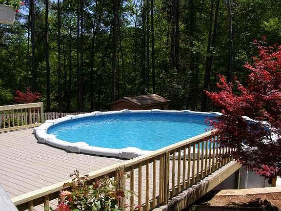 Composite 24' abv grnd pool