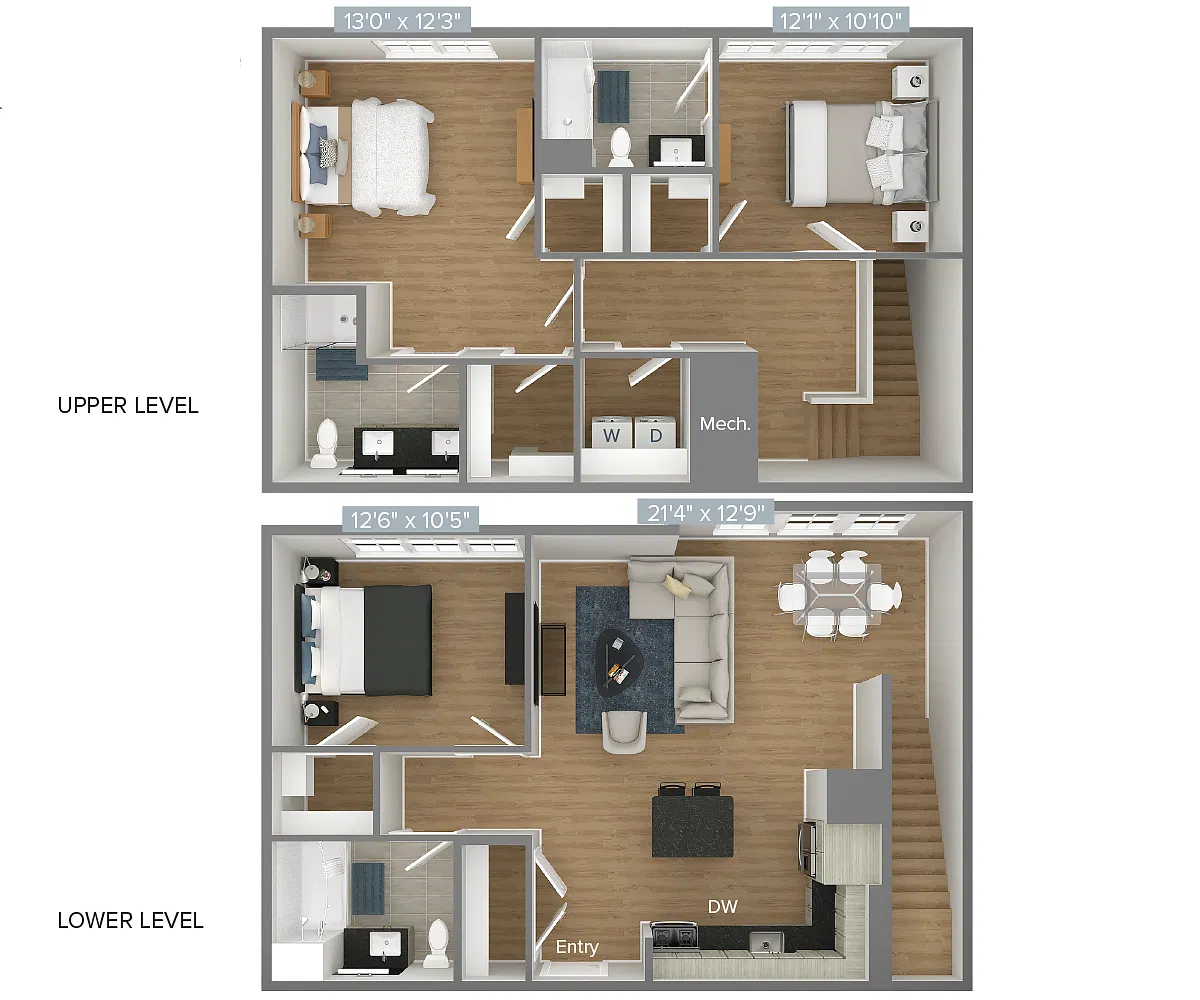 Floor plan C2T-1627