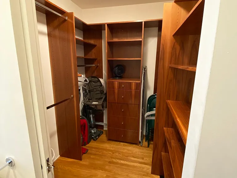Master bedroom walk-in closet.