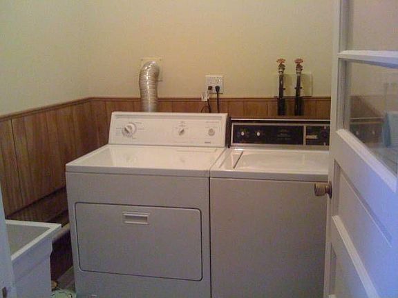 Private laundry room