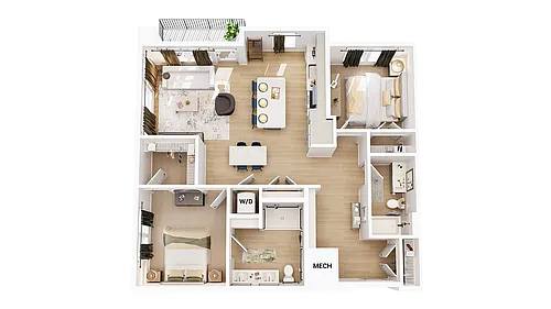 Floor plan B2 - A