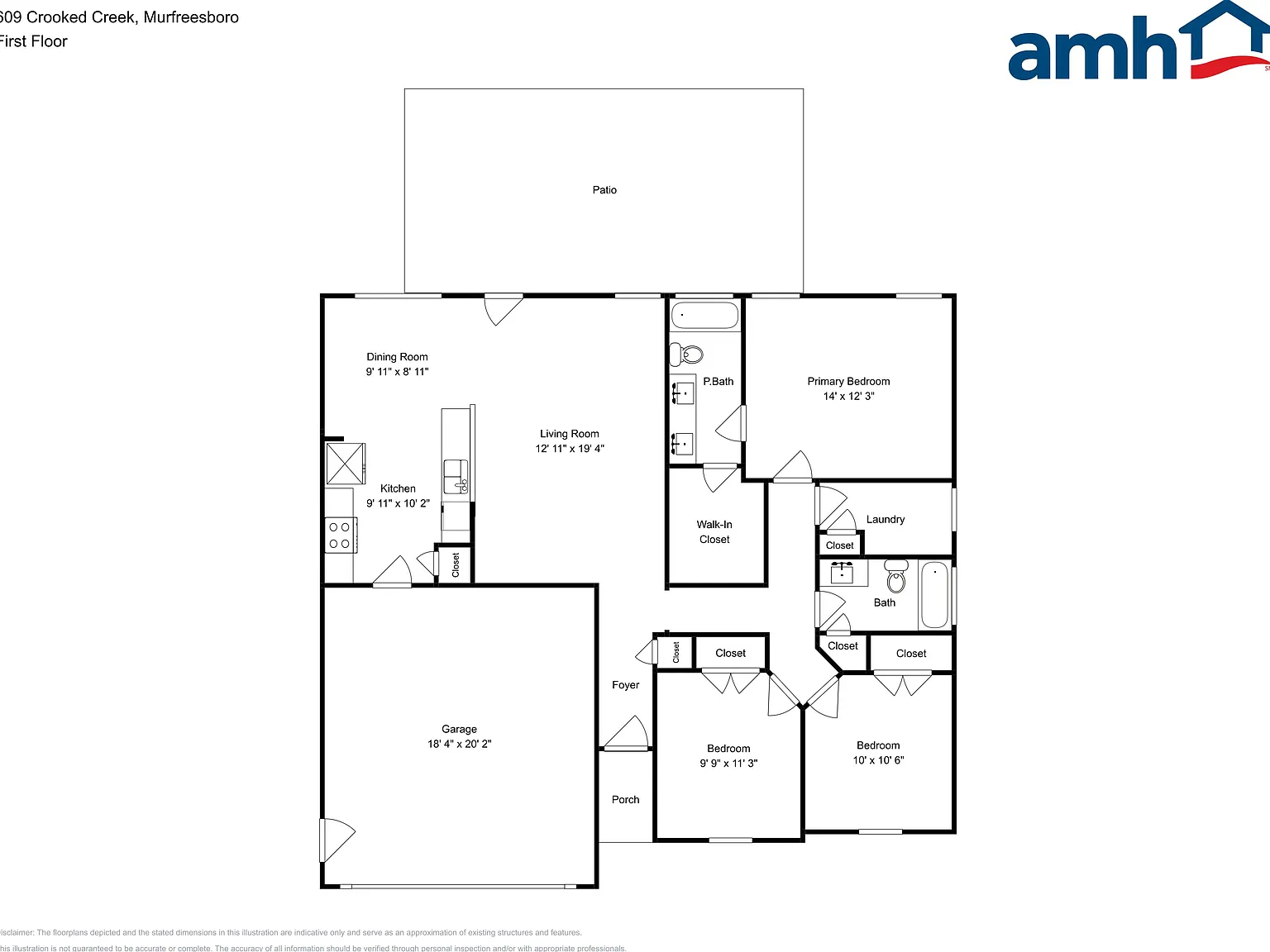 3 bed, 2.0 bath, 1335 sqft, $2,175 — Photo 2
