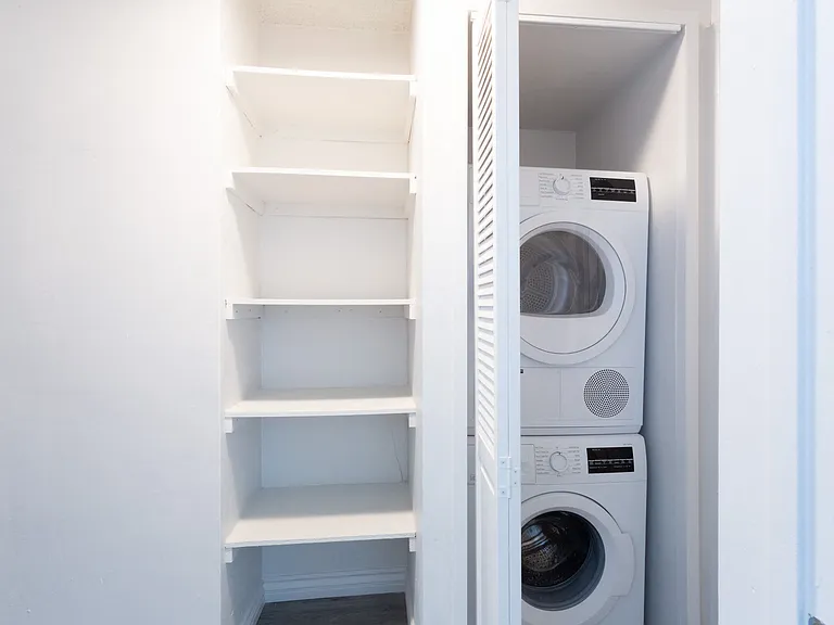 Washer and dryer