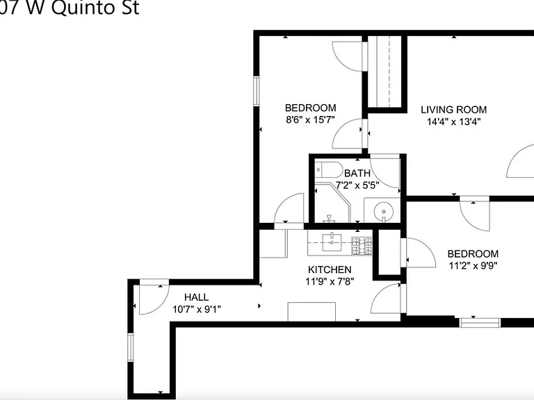 107 W Quinto St #2 — Photo 9