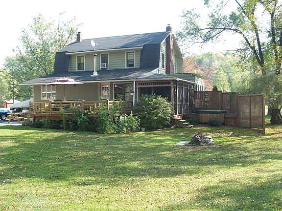 Back view of Main House