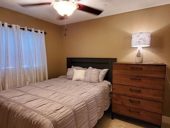 Bedroom #2 - Full size bed with dresser and TV