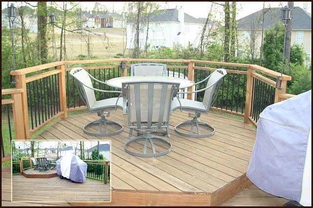 Large Custom Entertainment Deck