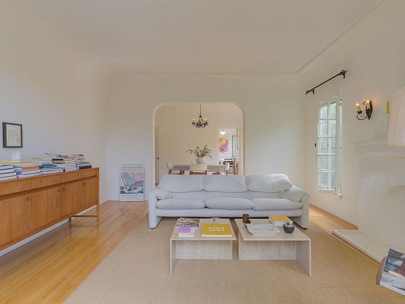 Living room looking into dining room