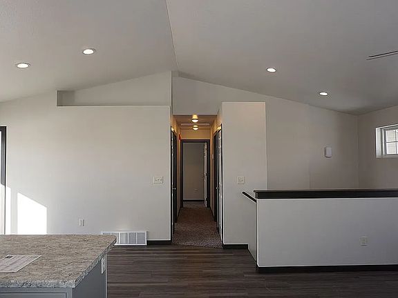 Looking from Kitchen toward Dining area and hallway