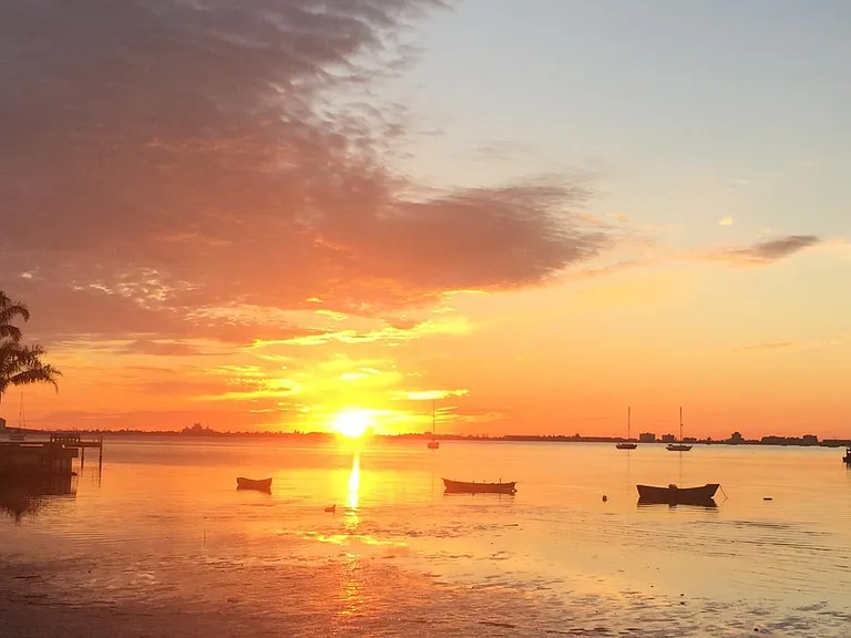 Spectacular Sunsets From The Private Beach!