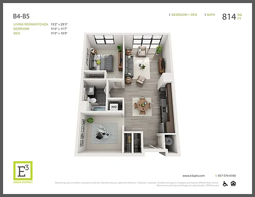 Floor plan Edge_B4-B5