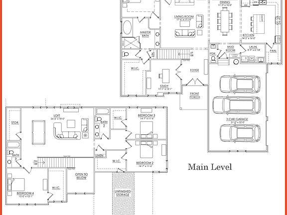 Saratoga B Floor Plan