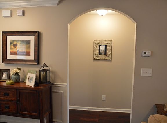 foyer and hall to master BR