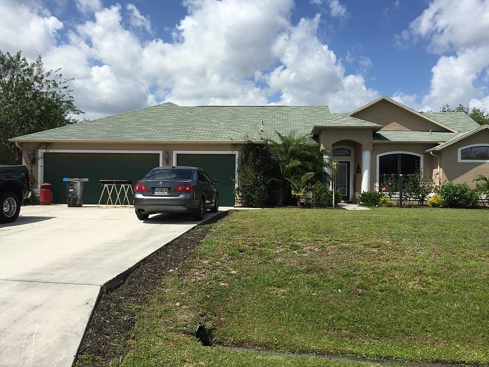 Three car garage.