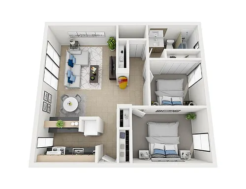 Floor plan The Duke