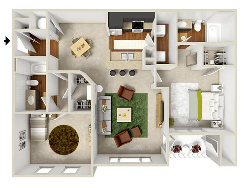 Floor plan Regent