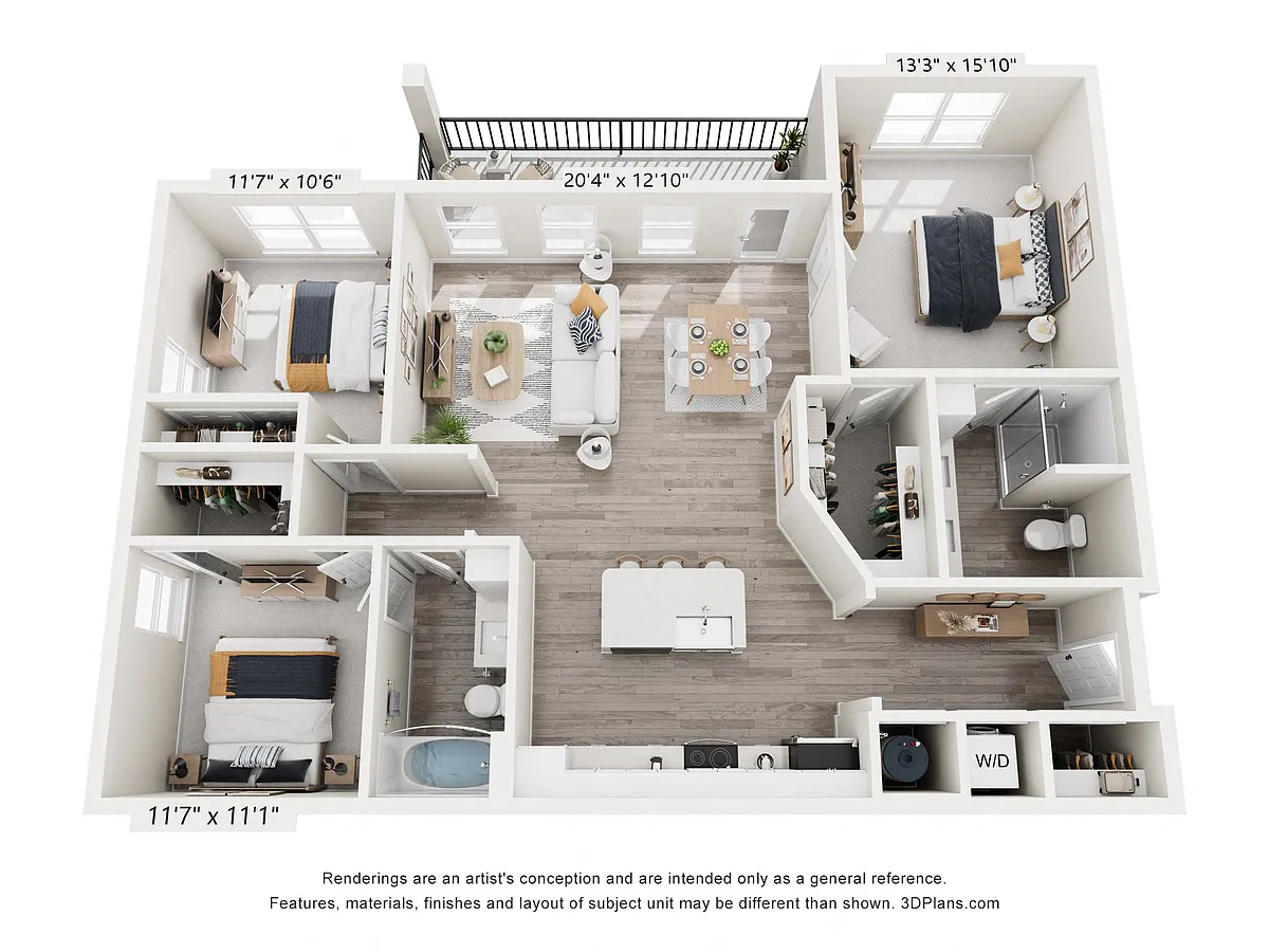 Floor plan C1
