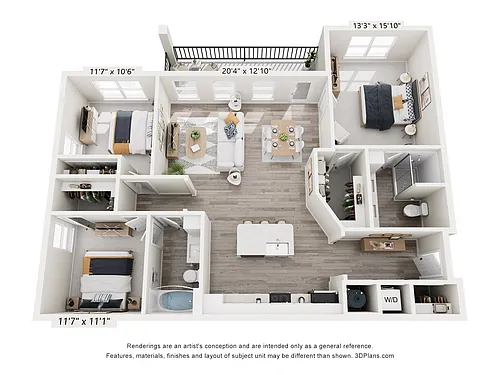 Floor plan C1