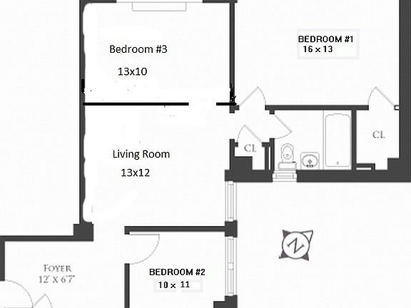 2nd image of 321 E 48th St #13D