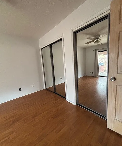 downstairs master with patio entrance