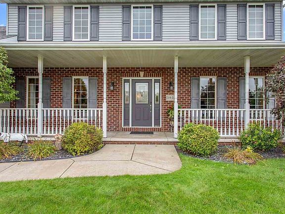 Inviting front porch