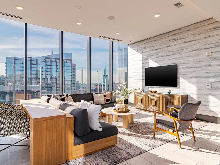 Pool Lounge Area at 903 Peachtree Apartments in Atlanta, GA 30309