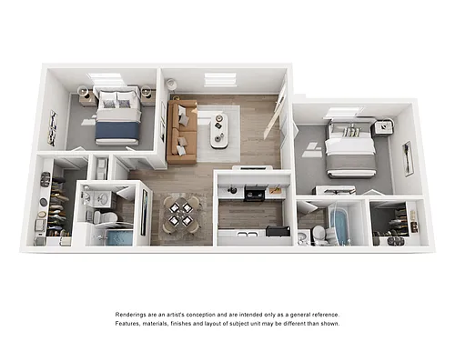 Floor plan B2Z