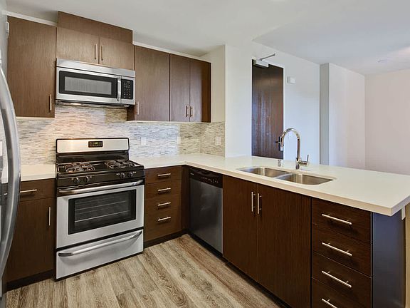 Kitchen with Stainless Steel Appliances