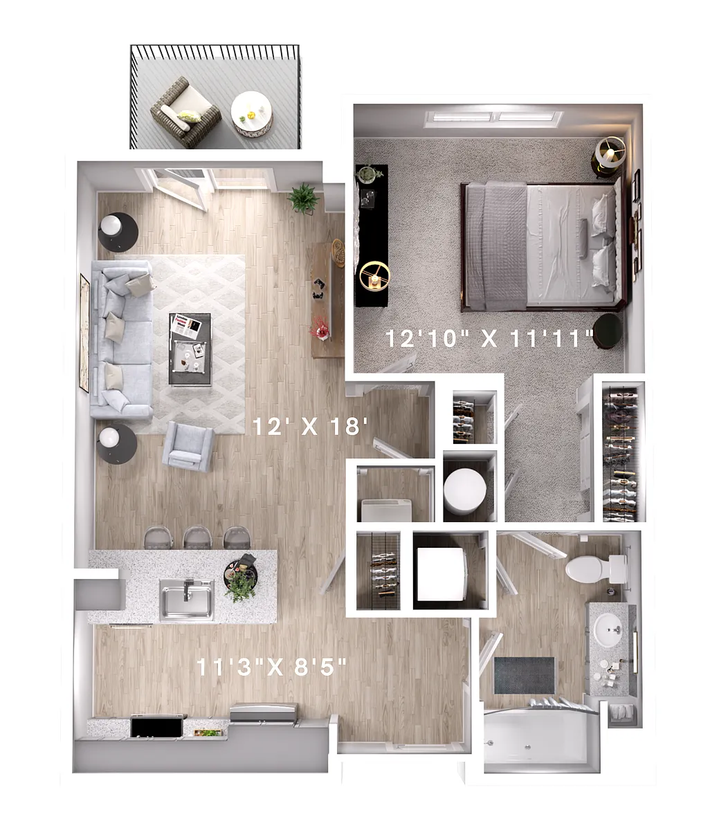 Floor plan The Lux