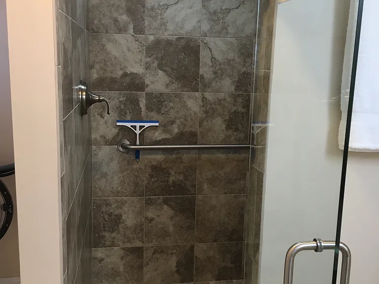 Walk in shower
