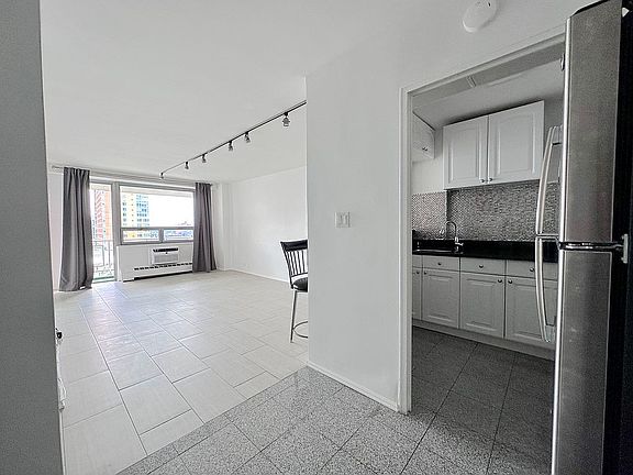 Open layout; Marble floors