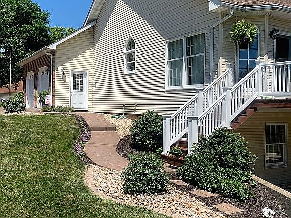 Side of House & Deck Stairs
