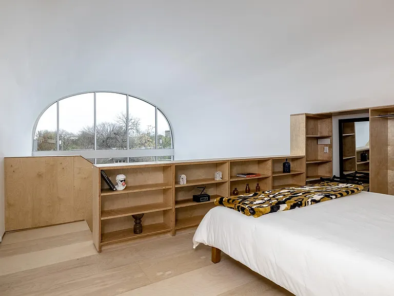 Lofted Bedroom with a view - privacy screen available