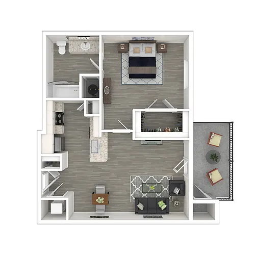 Floor plan Overton