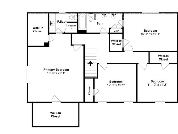 3rd image of 1406 Saddlecreek Dr