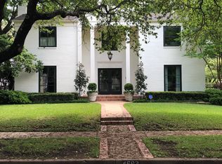 4693 Fairfax Ave, Highland Park, TX 75209