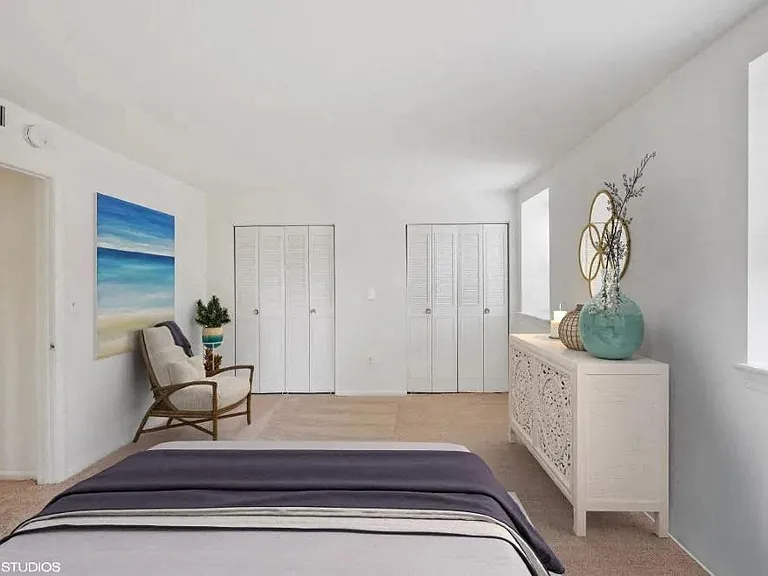 Plenty of closet space in bedrooms
