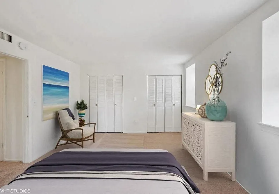Plenty of closet space in bedrooms
