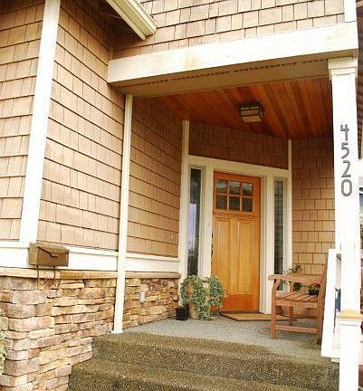 a welcoming covered front porch...