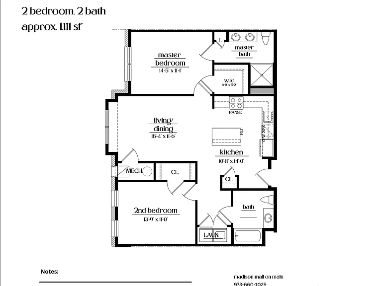 Madison Mall on Main Luxury Apartments — Photo 24