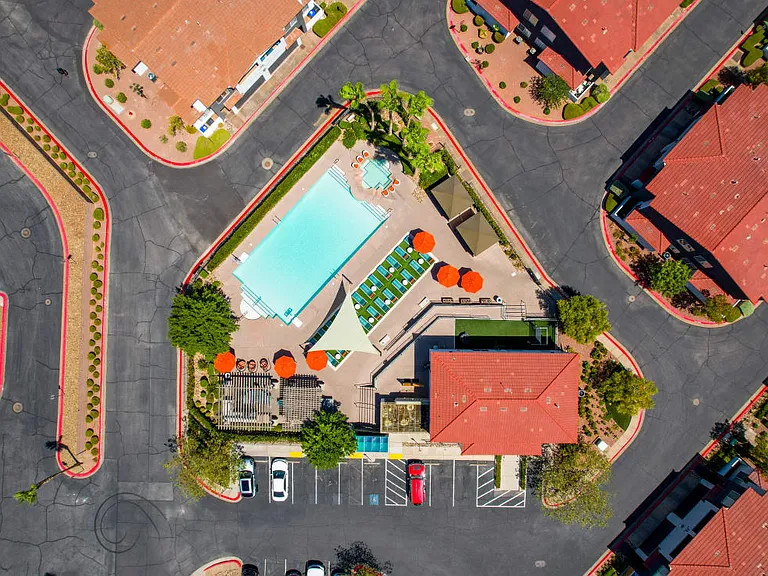 The Townhomes at Horizon Ridge, Henderson, NV, Aerial View
