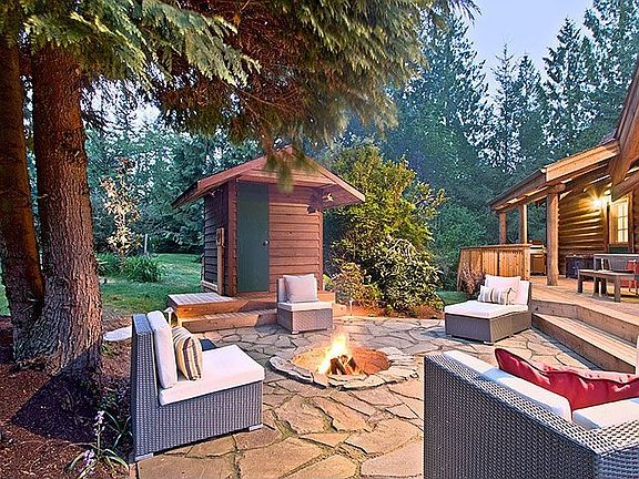 Patio/Deck with Firepit