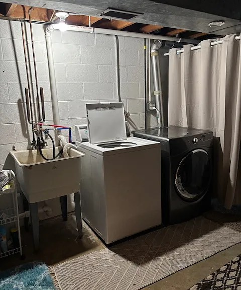 washer and dryer for your convenience