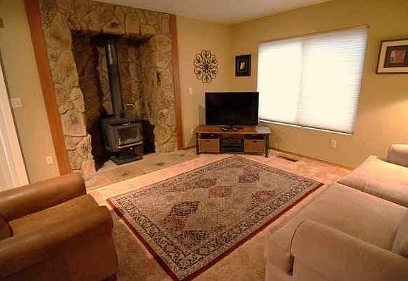 Family Room - Wood Burning Stove