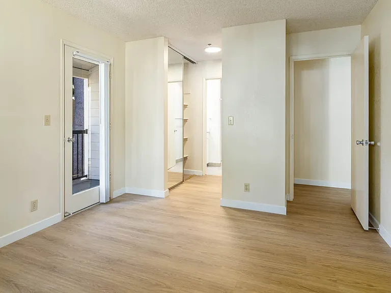 Bedroom with Hard Surface Flooring