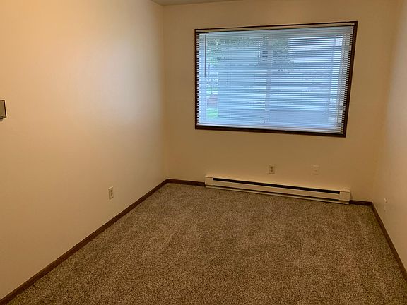 Bedroom with large window