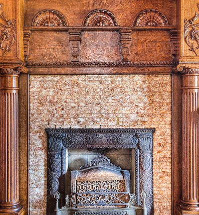 1st Floor Fireplace