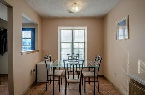 Dining area of kitchen