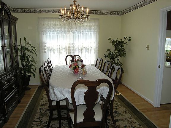 Formal Living Room overlooks rear yard