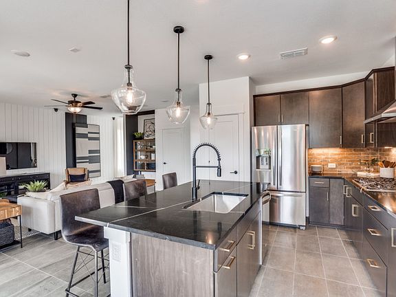 Kitchen Overlooking the Gathering Room